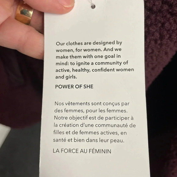 Athleta Womens Maroon Cozy Sherpa Snap Sweatshirt NWT 2X - Picture 4 of 7